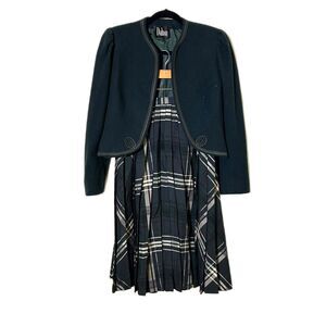 Vintage Dalton Wool and Camel Hair Blazer and‎ Skirt set